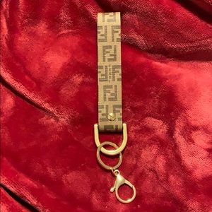 Repurposed Fendi Authentic keyfob, not from Fendi